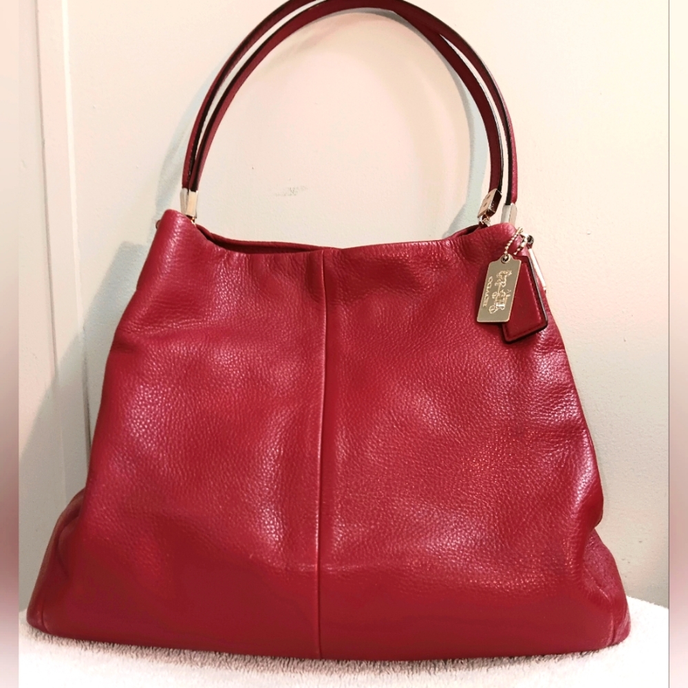 COACH Madison Phoebe Handbag Shoulder Bag Tote Purse